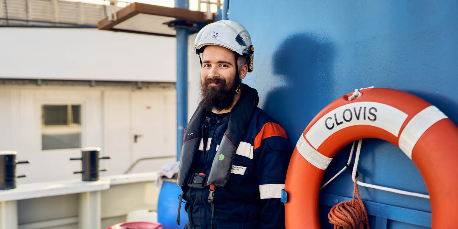 Louis, chef de chantier - CFT Seine | Photos : Gauthier Mignot - Sogestran